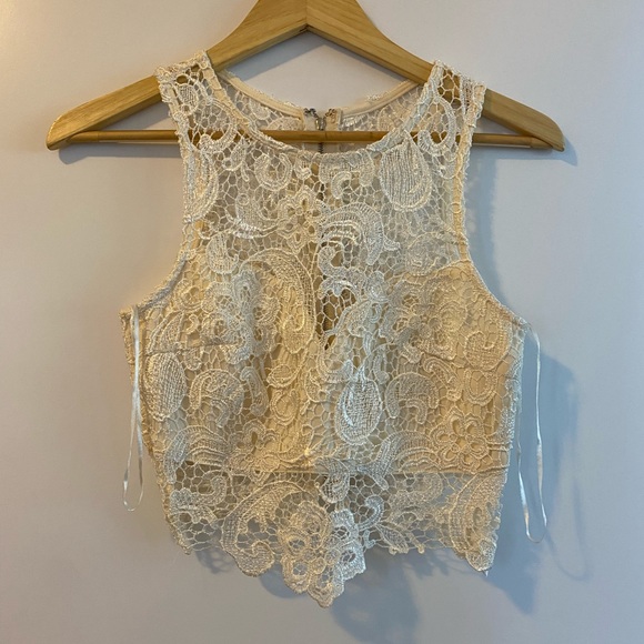 Wedding 2 piece small dress - Picture 3 of 5